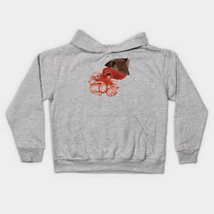 Octopus Pirate Kids Hoodie